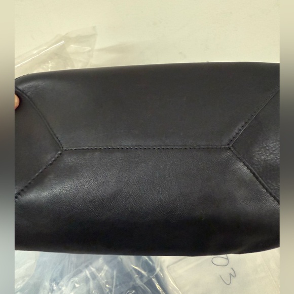 Walter Baker Ledger Leather Black Tote Bag - Picture 5 of 7